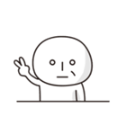 The Expressionless Man（個別スタンプ：17）