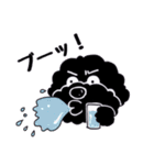 黒プー（個別スタンプ：10）