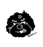 黒プー（個別スタンプ：26）