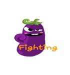 I am Eggplant.（個別スタンプ：3）