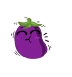 I am Eggplant.（個別スタンプ：8）