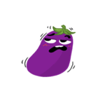 I am Eggplant.（個別スタンプ：10）