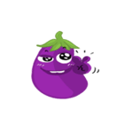 I am Eggplant.（個別スタンプ：11）