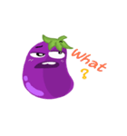 I am Eggplant.（個別スタンプ：14）