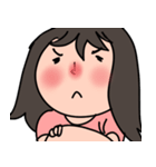 Awkward girl（個別スタンプ：1）
