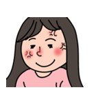 Awkward girl（個別スタンプ：2）