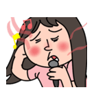 Awkward girl（個別スタンプ：11）