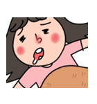 Awkward girl（個別スタンプ：27）