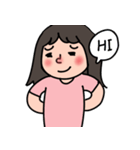 Awkward girl（個別スタンプ：29）