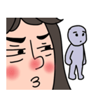 Awkward girl（個別スタンプ：30）