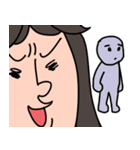 Awkward girl（個別スタンプ：31）