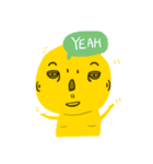 yellow ugly cartoon（個別スタンプ：5）