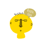 yellow ugly cartoon（個別スタンプ：19）