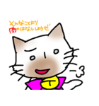 煽り気味にゃんこさん（個別スタンプ：4）