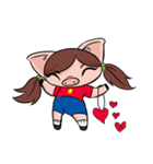 Piggy Zaa（個別スタンプ：6）