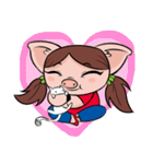 Piggy Zaa（個別スタンプ：7）