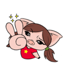 Piggy Zaa（個別スタンプ：14）