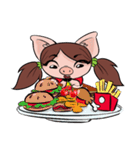 Piggy Zaa（個別スタンプ：18）