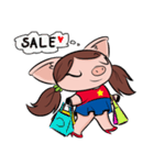 Piggy Zaa（個別スタンプ：38）