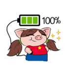 Piggy Zaa（個別スタンプ：39）