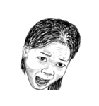 face people ha ha（個別スタンプ：11）