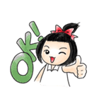Mint the Sassy School Girl（個別スタンプ：11）