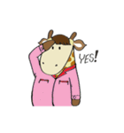 Joyful Fat Giraffe（個別スタンプ：4）