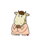 Joyful Fat Giraffe（個別スタンプ：6）