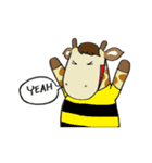 Joyful Fat Giraffe（個別スタンプ：8）