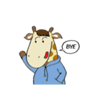 Joyful Fat Giraffe（個別スタンプ：10）