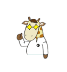 Joyful Fat Giraffe（個別スタンプ：11）