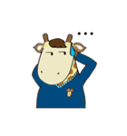 Joyful Fat Giraffe（個別スタンプ：14）