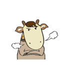 Joyful Fat Giraffe（個別スタンプ：17）