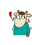Joyful Fat Giraffe（個別スタンプ：18）