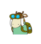 Joyful Fat Giraffe（個別スタンプ：22）
