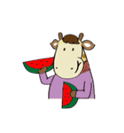 Joyful Fat Giraffe（個別スタンプ：25）