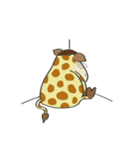 Joyful Fat Giraffe（個別スタンプ：31）