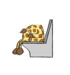 Joyful Fat Giraffe（個別スタンプ：34）
