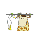 Joyful Fat Giraffe（個別スタンプ：40）