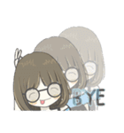 crazy shy girl（個別スタンプ：10）