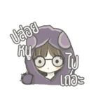 crazy shy girl（個別スタンプ：18）