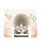 crazy shy girl（個別スタンプ：26）