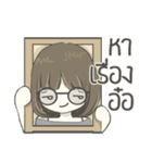 crazy shy girl（個別スタンプ：28）