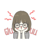 crazy shy girl（個別スタンプ：30）