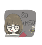 crazy shy girl（個別スタンプ：32）