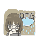 crazy shy girl（個別スタンプ：37）