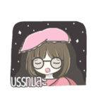 crazy shy girl（個別スタンプ：40）
