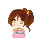 Miss Pretty Myanmar (Burmese/Myanmar)（個別スタンプ：9）
