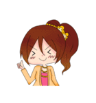 Miss Pretty Myanmar (Burmese/Myanmar)（個別スタンプ：20）