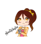 Miss Pretty Myanmar (Burmese/Myanmar)（個別スタンプ：30）